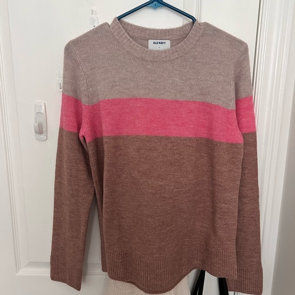 Old Navy Pink and Brown Knit Top - Picture 3 of 5